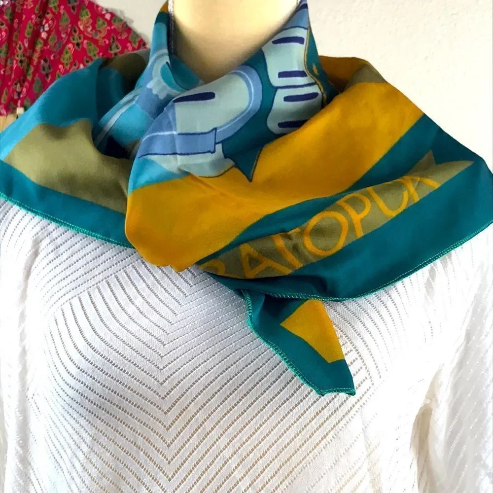 VINTAGE 3ATOPCK SCARF 🧣